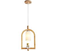 ZZLHY Log Hanging with Astronaut Decoration, VAintage Country Chandeliers E27 Base, Japanese Lantern Ceiling Lights Compatible,Ceiling Light