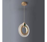 ZZLHY Nordic Crystal Pendant Light Minimalist Hanging Lamp for Living Room Hotel Restaurant Bar Lobby Office - Sleek Single-Head Chandelier Long Line