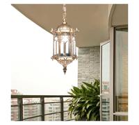 ZZLHY Outdoor Pendant Lamp Retro Hang Vintage Garden Light for Balcony Hotel Restaurant Porch Exterior Yard Lighting Decor,Chandelier