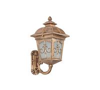 ZZLHY Outdoor Wall Lantern, Traditional n Wall Lamp with E27 Socket, Acrylic Shade Die-cast Aluminum Wall Sconce Lighting, Outdoor Porch Lights for Garage Porch Yard