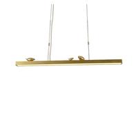 ZZLHY Scandinavian All Copper Dining LED Light A lamp Luxury Long Table bar Bird Pendant Light,for Living Room