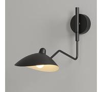 ZZLHY Vintage Industrial Swing Arm Wall Sconce, Long Arm Metal Wall Lighting 180°+360° Rotatable Wall Light Bedroom Living Room Office Bedside Retro Wall Lamps, E27 Base