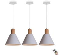 ZZLHY Wireless Pendant Light with Remote Control and Rechargeable Hanging Chandelier for Ceiling Portable and Easy to Install for Dining Room Living Room Kitchen and Study Room