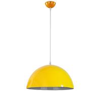 ZZLHY WQHPLMD chandeliers in trendy colours gloss metal indoor pendant geometry dome semi flush mount ceiling lights lighting fixture for kitchen island, bedroom, dining hall, entryway (color : a