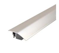 ZZLQIAN Aluminum Floor Transition Strip with Base, Door Bar,Floor Bar, Threshold Ramp, Suitable for Doorways Tile Vinyl Floor Laminate Planks, Bridge the Height Between 6-12mm (Silver, 900 × 43mm)
