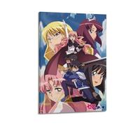 ZZLUUB Anime Poster Zero The Familiar Poster Decorative Painting Canvas Wall Posters And Art Picture Print Modern Family Bedroom Decor Posters 24x36inch(60x90cm)