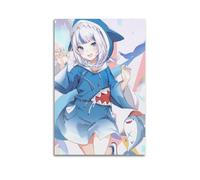ZZLUUB Anime Virtual Girl Character Portrait Poster Poster Decorative Painting Canvas Wall Posters And Art Picture Print Modern Family Bedroom Decor Posters 12x18inch(30x45cm)