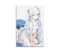 ZZLUUB Anime Virtual Girl Character Poster Poster Decorative Painting Canvas Wall Posters And Art Picture Print Modern Family Bedroom Decor Posters 20x30inch(50x75cm)