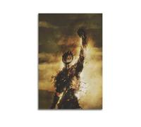 ZZLUUB Dark Souls Ember Souls Video Game Poster Poster Decorative Painting Canvas Wall Posters And Art Picture Print Modern Family Bedroom Decor Posters 08x12inch(20x30cm)