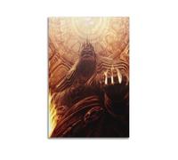 ZZLUUB Dark Souls Gwen Video Game Poster Poster Decorative Painting Canvas Wall Posters And Art Picture Print Modern Family Bedroom Decor Posters 12x18inch(30x45cm)