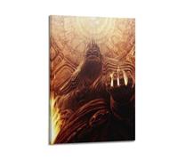 ZZLUUB Dark Souls Gwen Video Game Poster Poster Decorative Painting Canvas Wall Posters And Art Picture Print Modern Family Bedroom Decor Posters 08x12inch(20x30cm)