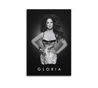 ZZLUUB Gloria Estefan Singer Poster Poster Decorative Painting Canvas Wall Posters And Art Picture Print Modern Family Bedroom Decor Posters 08x12inch(20x30cm)