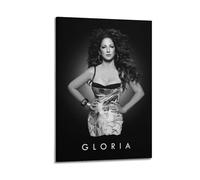 ZZLUUB Gloria Estefan Singer Poster Poster Decorative Painting Canvas Wall Posters And Art Picture Print Modern Family Bedroom Decor Posters 12x18inch(30x45cm)