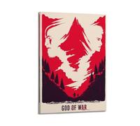 ZZLUUB God of War Poster Poster Decorative Painting Canvas Wall Posters And Art Picture Print Modern Family Bedroom Decor Posters 12x18inch(30x45cm)