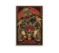ZZLUUB Gremlins Movie Art Poster Poster Decorative Painting Canvas Wall Posters And Art Picture Print Modern Family Bedroom Decor Posters 08x12inch(20x30cm)