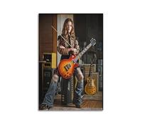 ZZLUUB Guitarist Poster Gretchen Mann Poster Decorative Painting Canvas Wall Posters And Art Picture Print Modern Family Bedroom Decor Posters 24x36inch(60x90cm)