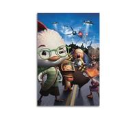 ZZLUUB Movie Poster Chicken Little Poster Decorative Painting Canvas Wall Posters And Art Picture Print Modern Family Bedroom Decor Posters 08x12inch(20x30cm)