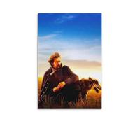 ZZLUUB Movie Poster Dances with Wolves Poster Decorative Painting Canvas Wall Posters And Art Picture Print Modern Family Bedroom Decor Posters 08x12inch(20x30cm)
