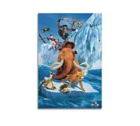 ZZLUUB Movie Poster Ice Age Poster Decorative Painting Canvas Wall Posters And Art Picture Print Modern Family Bedroom Decor Posters 20x30inch(50x75cm)
