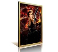 ZZLUUB Movie Resident Evil Poster53 Retro Framed Decorative Painting And Art Picture Print Modern Family Bedroom Decor08x12inch(20x30cm)