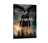 ZZLUUB New Mummy Movie Poster Poster Decorative Painting Canvas Wall Posters And Art Picture Print Modern Family Bedroom Decor Posters 20x30inch(50x75cm)
