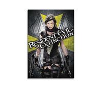 ZZLUUB Resident Evil 3 Extinction Movie Poster Poster Decorative Painting Canvas Wall Posters And Art Picture Print Modern Family Bedroom Decor Posters 12x18inch(30x45cm)
