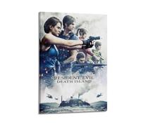 ZZLUUB Resident Evil Dead Island Movie Poster Poster Decorative Painting Canvas Wall Posters And Art Picture Print Modern Family Bedroom Decor Posters 12x18inch(30x45cm)