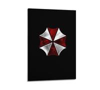 ZZLUUB Resident Evil Umbrella Company Poster10 Poster Decorative Painting Canvas Wall Posters And Art Picture Print Modern Family Bedroom Decor Posters 08x12inch(20x30cm)