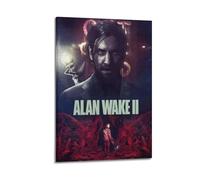 ZZLUUB Video Game Alan Wake 2 Poster Poster Decorative Painting Canvas Wall Posters And Art Picture Print Modern Family Bedroom Decor Posters 24x36inch(60x90cm)