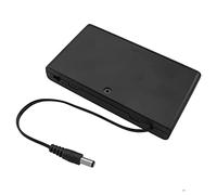 ZZLZX 1PC Male Connector 8-Cell Battery Box Socket Connector, 8x1.5V 12V DC Battery Holder Case Box Male Connector with Wired ON/Off Switch