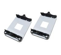 ZZLZX 2PCS CPU Heatsink Bracket Motherboard CPU Fan Cooling Mounting Sheet Plate, CPU Radiator Bracket Backplane, for AM4 B350 X370 A320 X470