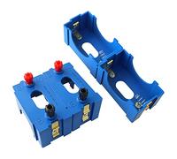 ZZLZX D-Cell Battery Holder 4PCS 72x40x50 mm / 2.83x1.57x1.96 Inches Series or Parallel Physical Science Plastic D Size Battery Case Physics D Battery Holder