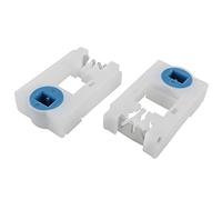 ZZLZX Spiral Balance Pivot Lock Shoe 2PCS H 3785 Tilt Window Spiral Balance Pivot Lock Shoe, White