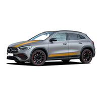 ZZMOQ car stickers For Mercedes Benz GLA Class X156 GLA45 AMG 180 200 250,Car Hood Decal Side Stripes Skirt Sticker Accessories Car Stickers