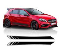ZZMOQ car stickers For Mercedes Benz W176 A Class A180 A200 A250 A45 AMG,Skirt Stripe Vinyl Decal Car Sticker Car Styling Accessories