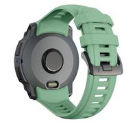 ZZMY Compatible with Garmin Instinct 3 50 mm Watch Strap Silicone Sport Replacement Strap for Instinct3 Solar 50 mm Wristbands / Instinct 3 Amoled 50 mm Band with Stainless Steel Buckle, one size