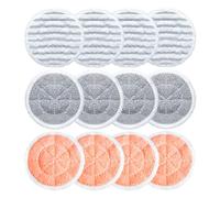 ZZMYSYXL 12 Pack Replacement Steam Mop Pads, Compatible with Shark S6002 S7201 S8001 AMZS7001 S7001 TGTS7000, Reusable Microfiber Replacement Pads for Shark Steam and Scrub All-in-One Cleaning