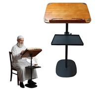 ZZOFSWORM Islam Prayer Table Quran Stand&Quran Holder Helps Elderly Sit For Prayer