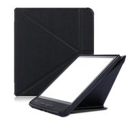 ZZOUGYY E-Reader Cover for Kobo Forma N782 8 inch (2018 Release Version),Ultra Slim Lightweight with Auto Sleep/Wake Up Function Folio Leather Case for KOBO Forma 2018 8" E-Book (TPU-Black)