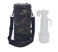 ZZQ&CCF Camera Lens Case Pouch Bag for NIKON NIKKOR Z 180-600mm f/5.6-6.3 VR Water Resistant Protective Camera Lens Pouch for Telephoto Zoom #Black Camo