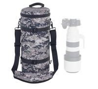 ZZQ&CCF Camera Lens Case Pouch Bag for Sony FE 200-600mm F5.6-6.3 G OSS Water Resistant Protective Camera Lens Pouch for Super Telephoto Zoom Lens #UCP