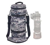 ZZQ&CCF Camera Lens Pouch Bag for Canon RF100-500mm F4.5-7.1 L is USM Lens, Large Thick Lens Carry Bag, Water Resistant Protective Case for Super-telephoto Zoom #UCP