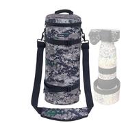 ZZQ&CCF Camera Lens Pouch Case for Sony FE 400-800mm f/6.3-8 G OSS Super-Telephoto Zoom Lens, Water Resistant Lens Travel Protective Bag with Shoulder Strap, Shockproof Interior #UCP