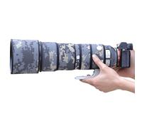ZZQ&CCF Waterproof Camo Lens Coat for Sony FE 200-600mm F5.6-6.3 G OSS Telephoto Zoom Lens Camouflage Lens Rain Coat Protective Cover -Classic City Camo