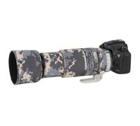 ZZQ&CCF Waterproof Lens Coat, Rain Cover Sleeve for Canon EF 100-400mm IS II - Camouflage Lens Cover, Lens Sleeve for Wildlife Photography-Urban Camouflage