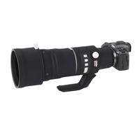 ZZQ&CCF Waterproof Lens Coat, Rain Cover Sleeve for Canon RF 100-300mm F2.8 L IS - Camouflage Lens Cover, Lens Sleeve for Wildlife Photography-Classic Black