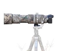 ZZQ&CCF Waterproof Lens Coat, Rain Cover Sleeve for Canon RF 200-800mm F6.3-9 IS USM - Camouflage Lens Cover, Raincoat Protective Camera Lens Sleeve for Wildlife Photography-Classic Dead Leaf Camo