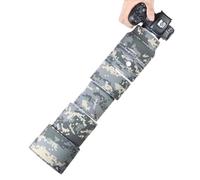 ZZQ&CCF Waterproof Lens Coat, Rain Cover Sleeve for Canon RF 200-800mm F6.3-9 IS USM - Camouflage Lens Cover, Raincoat Protective Camera Lens Sleeve for Wildlife Photography-Urban Camo