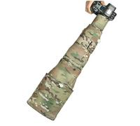 ZZQ&CCF Waterproof Lens Coat, Rain Cover Sleeve for Canon RF 600mm F4 L IS USM - Camouflage Lens Cover, Lens Sleeve for Wildlife Photography-All-Terrain Camouflage