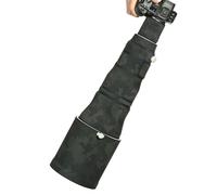ZZQ&CCF Waterproof Lens Coat, Rain Cover Sleeve for Canon RF 600mm F4 L IS USM - Camouflage Lens Cover, Lens Sleeve for Wildlife Photography-Cool Black Camouflage